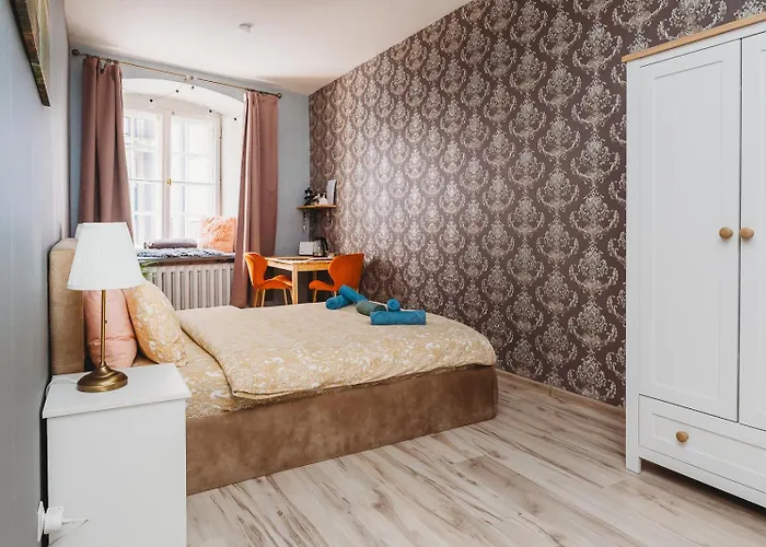 Apartmán Old Town Private Room, Shared Bath - D